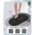 thumbnail image 3 of Alfombras de baño Deparnit superabsorbentes y antideslizantes, 2 piezas, 3 of 6