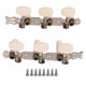 thumbnail image 1 of 2Pcs Guitar Tuning Pegs String Machine Heads Tuner Keys for Classical Guitars Round White-Good, 1 of 5