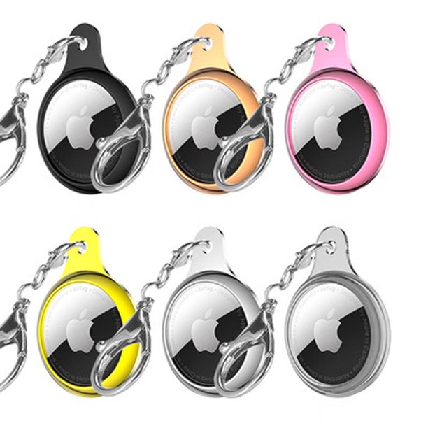 Apple Airtags Keychain Protector Skin Protective Cover Tpu Protective