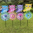 thumbnail image 3 of Twirling OwlAn1ma1Garden Ornament Feature Child Friendly Design Ground Stake, 3 of 13