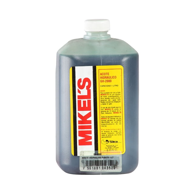 Aceite Hidraulico Para Gato 1 L Mikels Herramienta MIKEL's GH-2000
