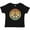 AB-Black, variant on Inktastic Retro Peace Sign Sunset Boys or Girls Baby T-Shirt