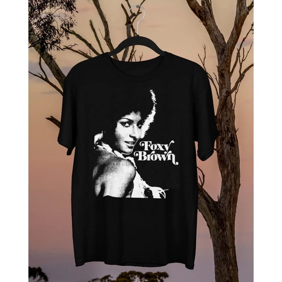 Foxy Brown Pam Grier Blaxploitation 1974 T-shirt
