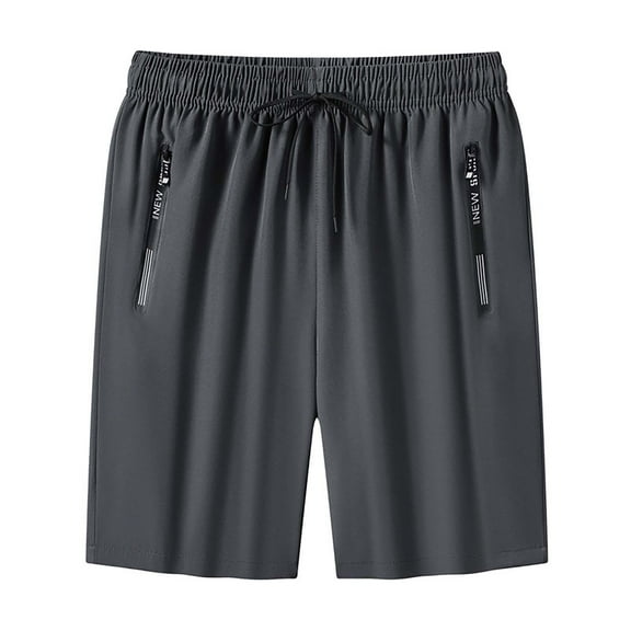 Iced Active Shorts for Women, Icedactive - Women's Ice Silk Quick Drying Stretch Shorts Gray 8XL