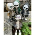thumbnail image 5 of Cute Skull Statue, Cool Skeleton Figurines, Halloween Ornaments Decoration Unique Fun Gift for Statue, 5 of 5
