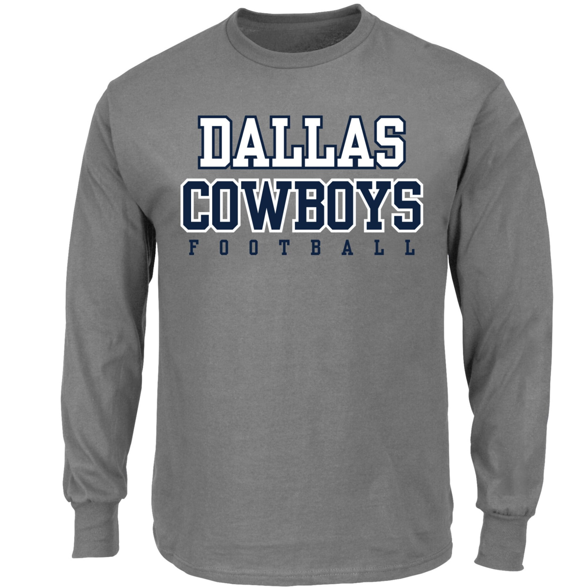 dallas cowboys white long sleeve shirt