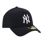 Men's New Era Navy New York Yankees A-Frame 59FORTY Fitted Hat