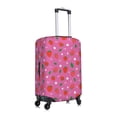 thumbnail image 3 of Haiem Strawberry Floral Luggage Cover Printed Suitcase Covers for Luggage Elastic Washable Suitcase Protector Fits 18-32 Inch Luggage-Small, 3 of 9