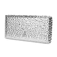 thumbnail image 4 of Hammered Tray, Decoration Elegant Rectangular Tray Exquisite  For Living Room Silver,Gold, 4 of 8