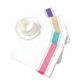 thumbnail image 4 of sweethay Paño de secado de vidrio, toalla de colores absorbente de agua lavable, de cocina, cuenco, vajilla, utensilios de cocina, paños de Mostrada Púrpura sweethay HA001826-03, 4 of 6