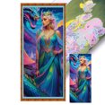 thumbnail image 1 of Hilo Algodón Ecológico Bordado 11CT 3 Hebras Impresión 40x90cm Kit Serie Personajes Punto Cruz para Mujer Y Dragón, 1 of 9