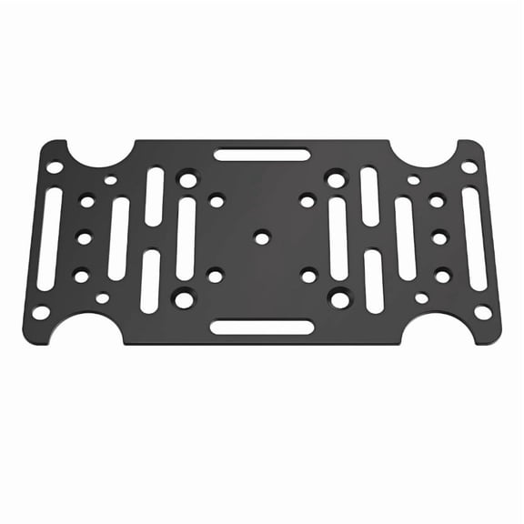 Mailbox Mounting Bracket, Heavy-Duty Steel Plate for Post Mount Mailboxes