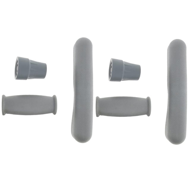 Kit de Accesorios perfecl para muletas Almohadillas para axilas y Cubiertas de Goma