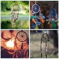 thumbnail image 6 of Uxcell 9.8" Square Dream Catcher Rings, 6 Pcs Metal Macrame Wreath Floral Ring Hoop, Silver Tone, 6 of 6
