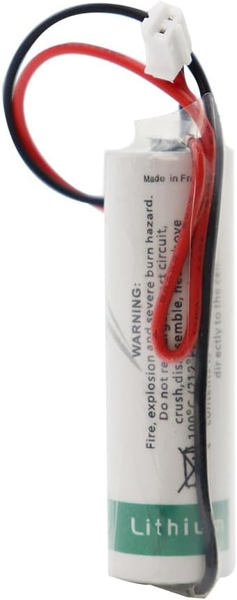 5PCS LS14500 Battery with White Plug for SAFT LS 14500 3.6V AA Battery Applied for Special Testing Electronic Equipment, 2600mah