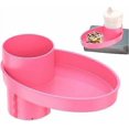 thumbnail image 1 of Car Seat Snack Tray, Portable Cup Holder Plate, Car Seat Cup Holder Snack Tray for Kids, Toddler Car Seat Cup Holder Food Tray, 360 Rotatable Car Seat, 1 of 5