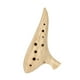 thumbnail image 3 of Ocarina de 12 agujeros, instrumento artesanal, portátil, elegante, de resina, utilitario, regalo profesional para principiantes, adultos y amantes de Amarillo, 3 of 8