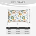thumbnail image 4 of Fuzoiu Scandinavian Africa Print Fuzzy Pillowcases, Super Soft Pillow Case Cover with Zipper for Bedroom, Sofa, Couch,Cozy Pillow Shams for All Seasons-20"x30", 4 of 6