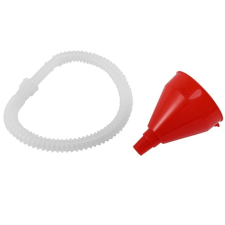 

Galnuat Car Motorcycle Truck Vehicle Oil Pouring Tool Plastic Filling Funnel Hose Nozzle Gasoline
