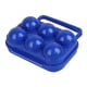 thumbnail image 1 of Porta huevos portátil para acampar, dispensador de huevos, caja protectora para el transporte de huevos Azul, 1 of 9