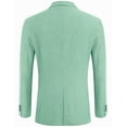 thumbnail image 5 of COOFANDY Mens Blazer Casual Fitted Sport Coats Western Summer Weeding Party Suit Jackets, 5 of 6