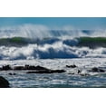 thumbnail image 2 of Peterson, Lee 24x17 White Modern Wood Framed Museum Art Print Titled - North Cayucos V, 2 of 4