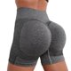 thumbnail image 5 of Gibobby Short Deportivo Pantalones deportivos de cintura alta para mujer, pantalón liso, a la moda(Gris, S), 5 of 5