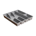 thumbnail image 2 of Lenkho Plastic Kitchen Drawer Silverware Organizer, Adjustable Utensil Divider Tray, Cutlery Storage Holder for Spoons, Forks, Knives, Chopsticks, 2 of 6