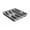 Gray, variant on Plastic Kitchen Drawer Organizer Silverware Tray Cutlery Divider Gray 12.2x10.2x1.6 In 1 Pack