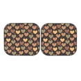 thumbnail image 7 of Fotbe Heart 2-Piece Car Windshield Sun Shade | Sun Blocker for Car Windshield | Foldable Automotive Interior Accessories for Sun Protection-Medium, 7 of 7
