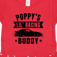thumbnail image 3 of Inktastic Poppy's Lil' Racing Buddy with Car Silhouette Gift Baby Girl Dress, 3 of 4