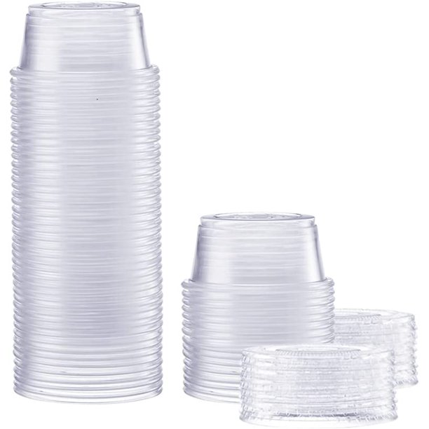 Comfy Package 2 Oz Sample Cups Small Plastic Containers With Lids 50 comfy-package-2-oz-sample-cups-small-plastic-containers-with-lids-50