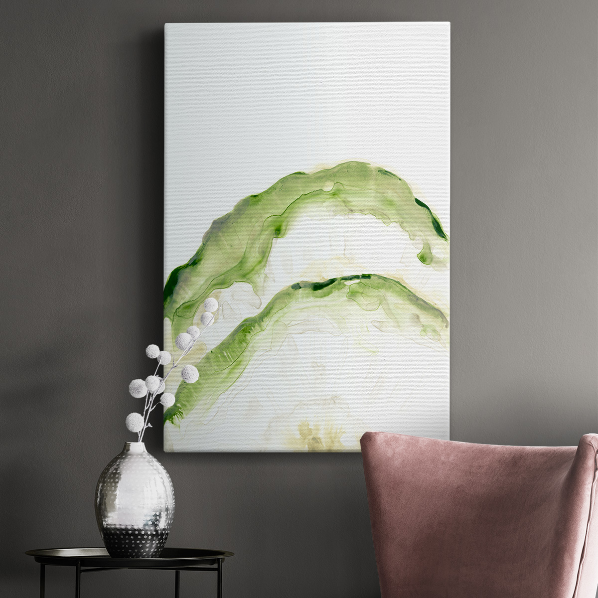 Lichen Halo II Premium Gallery Wrapped Canvas - Ready to Hang