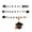 Black, variant on 2026 Graduation Soft Clay Bracelet Set with Blessing Card Gift Box