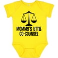 thumbnail image 3 of Inktastic Mommy Little Co Counsel Lawyer Boys or Girls Baby Bodysuit, 3 of 5