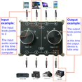 thumbnail image 5 of Caja De Interruptor De Audio De 4 Entradas, 4 Salidas, 3,5Mm, Conmutador Auxiliar, Selector De Audio Estéreo, Enrutador De Línea, Combinador Divisor Para Audio En Casa, 5 of 5