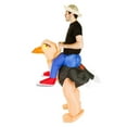 thumbnail image 5 of Ostrich Big Bird Ride Inflatable Costume for Adults (One Size), 5 of 5
