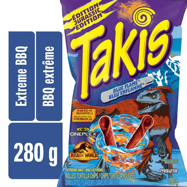 Chips de maïs bleues croustillantes et piquantes 92 g Takis