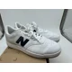 thumbnail image 1 of New Balance BB80 Athletic Running Sneakers Mens White Navy Leather Low Top - 12, 1 of 5