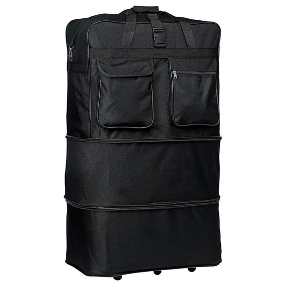 36'' Light-weight Expandable Wheeled Bag for Travel Holds 70 Lbs