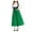 Green, variant on Busydd Dresses for Women Long Sleeve Oktoberfest Dress Stylish Square Neck Halloween Carnival Traditional Costumes M