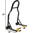 thumbnail image 2 of Venom Motorcycle Front+Rear Dual Lift Stand - w/ Spools Compatible with Suzuki GSF1250S Bandit 2007-2009, 2 of 6