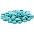 thumbnail image 3 of 20pcs 4mm Natural Blue Turquoise Half Round Flat Back Stone Beads for Jewelry Making DIY Craft, 3 of 7