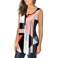 thumbnail image 1 of Birdeem T-Shirt Mode Femme Été Aguichant Sans Manches Imprimé Léger Ample Ventilation, 1 of 6
