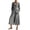 05-Gray&blazer suit set for women, variant on QATAINLAV Women's 2 Piece Pant Suits Dressy Blazer Wide Leg Pants Matching Sets Solid Color Business Casual Outfits, Blue, XXL