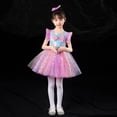 thumbnail image 4 of Girls Party Dress 15-16 Years enchanting Permances Sparkling Sequins Evening Gown Clothes Set, 4 of 4