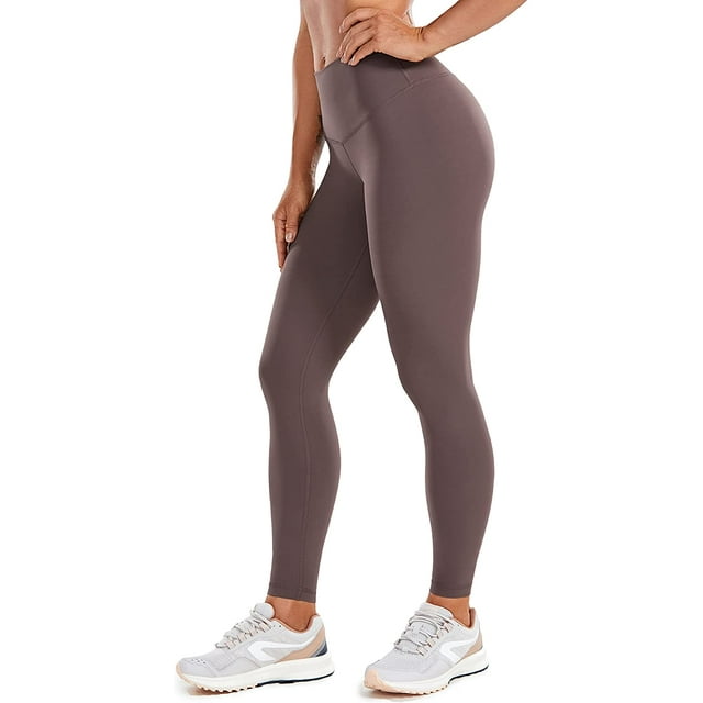 Women's Hugged Feeling Training Leggings 25/28 Inches - High Waist Compression Pants Tummy Control Workout Leggings