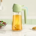 thumbnail image 3 of Cateissary Práctica botella pulverizadora de aceite de cocina, diga adiós al embudo, pulverizador de aceite, ensaladas, vinagre sin BPA Cocina y Comedor naranja, 3 of 6