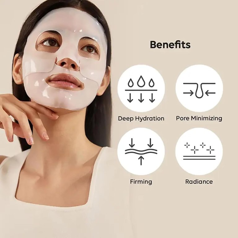 Bio Collagen Face Mask Overnight, Bio Collagen Real Deep Mask