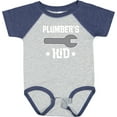 thumbnail image 3 of Inktastic Plumbers Kid Boys or Girls Baby Bodysuit, 3 of 5